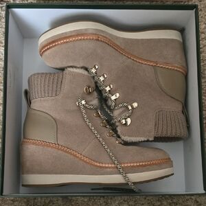 Kate Spade Beige Winter Boots